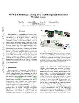 Occ$^2$Net: Robust Image Matching Based on 3D Occupancy Estimation for
  Occluded Regions