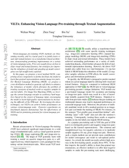 ViLTA: Enhancing Vision-Language Pre-training through Textual
  Augmentation
