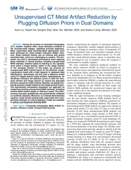 Unsupervised CT Metal Artifact Reduction by Plugging Diffusion Priors in
  Dual Domains
