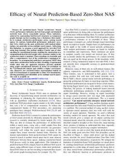Efficacy of Neural Prediction-Based Zero-Shot NAS