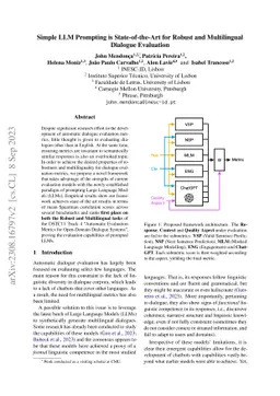 Simple LLM Prompting is State-of-the-Art for Robust and Multilingual
  Dialogue Evaluation