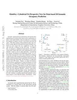 PointOcc: Cylindrical Tri-Perspective View for Point-based 3D Semantic
  Occupancy Prediction