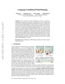 Language-Conditioned Path Planning