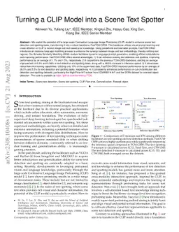 Turning a CLIP Model into a Scene Text Spotter