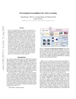 Overcoming Overconfidence for Active Learning