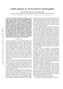 GaitPT: Skeletons Are All You Need For Gait Recognition