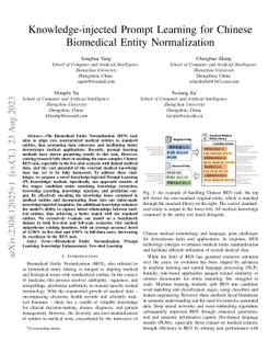Knowledge-injected Prompt Learning for Chinese Biomedical Entity
  Normalization