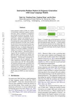 Instruction Position Matters in Sequence Generation with Large Language
  Models