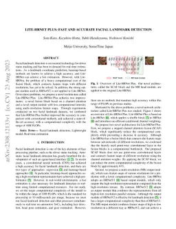 Lite-HRNet Plus: Fast and Accurate Facial Landmark Detection