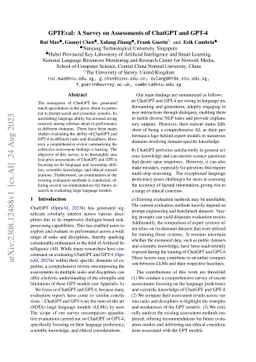 GPTEval: A Survey on Assessments of ChatGPT and GPT-4