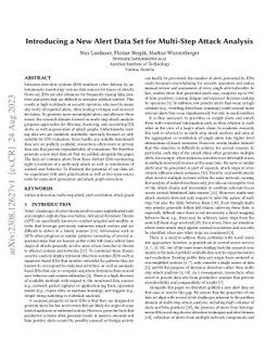 Introducing a New Alert Data Set for Multi-Step Attack Analysis