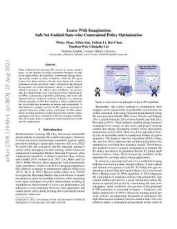 Learn With Imagination: Safe Set Guided State-wise Constrained Policy Optimization