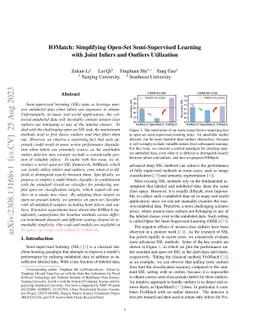 IOMatch: Simplifying Open-Set Semi-Supervised Learning with Joint
  Inliers and Outliers Utilization