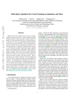 Point-Query Quadtree for Crowd Counting, Localization, and More
