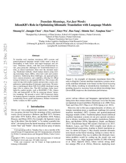 Translate Meanings, Not Just Words: IdiomKB's Role in Optimizing
  Idiomatic Translation with Language Models