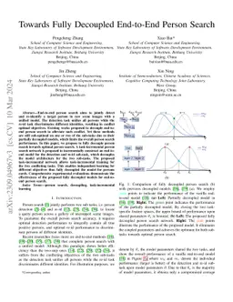 Towards Fully Decoupled End-to-End Person Search
