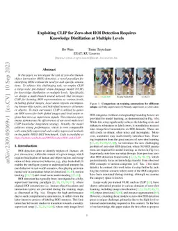 Exploiting CLIP for Zero-shot HOI Detection Requires Knowledge
  Distillation at Multiple Levels