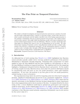 The fine print on tempered posteriors