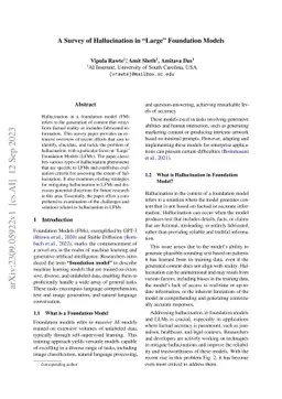 A Survey of Hallucination in Large Foundation Models