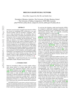 Bregman Graph Neural Network