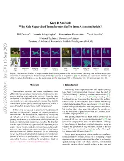 Keep It SimPool: Who Said Supervised Transformers Suffer from Attention
  Deficit?