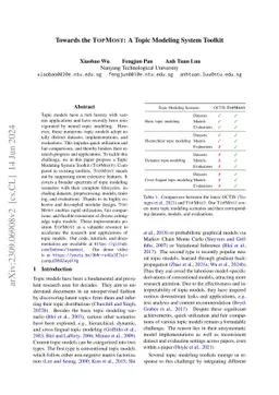 Towards the TopMost: A Topic Modeling System Toolkit