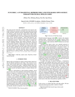FunCodec: A Fundamental, Reproducible and Integrable Open-source Toolkit
  for Neural Speech Codec