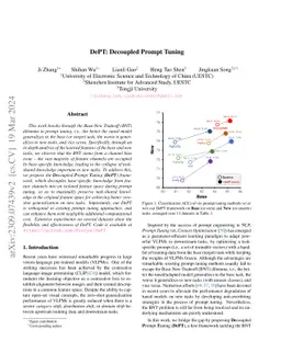 DePT: Decoupled Prompt Tuning