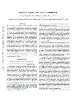 SingFake: Singing Voice Deepfake Detection