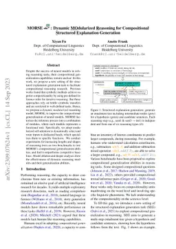 Dynamic MOdularized Reasoning for Compositional Structured Explanation
  Generation