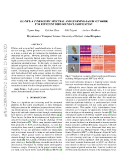 SSL-Net: A Synergistic Spectral and Learning-based Network for Efficient
  Bird Sound Classification