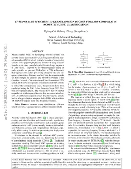TF-SepNet: An Efficient 1D Kernel Design in CNNs for Low-Complexity
  Acoustic Scene Classification