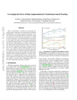 Leveraging the Power of Data Augmentation for Transformer-based Tracking