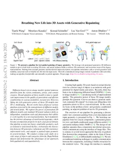 Breathing New Life into 3D Assets with Generative Repainting