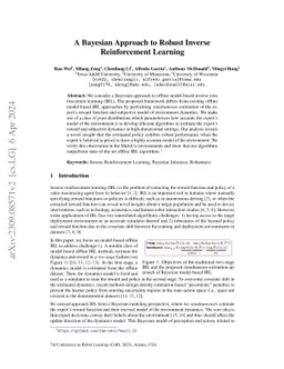 A Bayesian Approach to Robust Inverse Reinforcement Learning