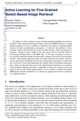 Active Learning for Fine-Grained Sketch-Based Image Retrieval