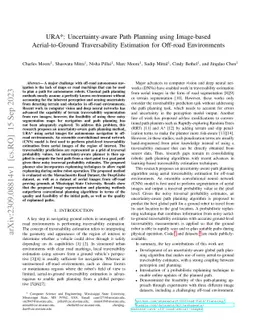 URA*: Uncertainty-aware Path Planning using Image-based Aerial-to-Ground
  Traversability Estimation for Off-road Environments