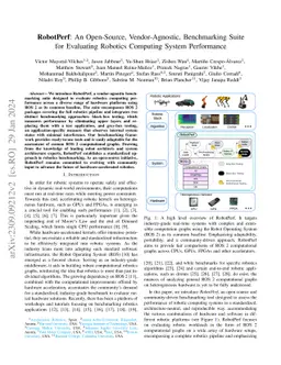 RobotPerf: An Open-Source, Vendor-Agnostic, Benchmarking Suite for
  Evaluating Robotics Computing System Performance