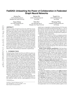FedGKD: Unleashing the Power of Collaboration in Federated Graph Neural
  Networks