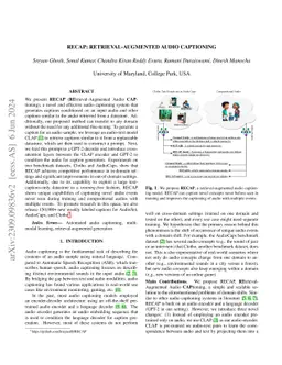 RECAP: Retrieval-Augmented Audio Captioning