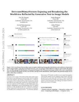 DiffusionWorldViewer: Exposing and Broadening the Worldview Reflected by
  Generative Text-to-Image Models