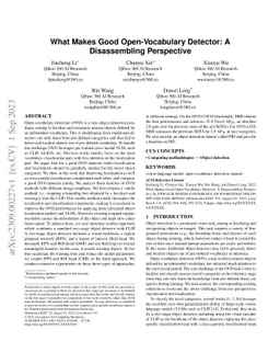What Makes Good Open-Vocabulary Detector: A Disassembling Perspective