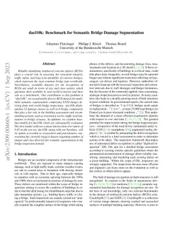 dacl10k: Benchmark for Semantic Bridge Damage Segmentation