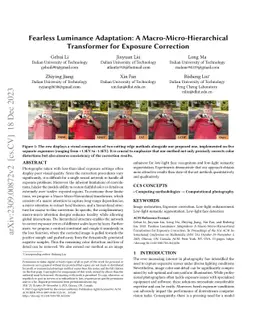 Fearless Luminance Adaptation: A Macro-Micro-Hierarchical Transformer
  for Exposure Correction