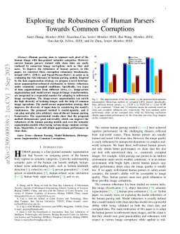 Exploring the Robustness of Human Parsers Towards Common Corruptions