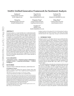 UniSA: Unified Generative Framework for Sentiment Analysis