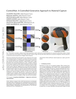 ControlMat: A Controlled Generative Approach to Material Capture