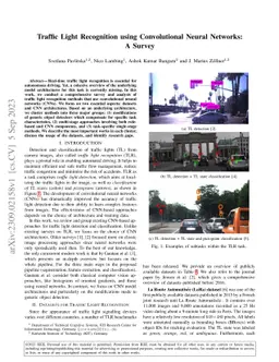 Traffic Light Recognition using Convolutional Neural Networks: A Survey