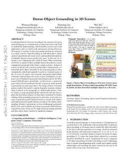 Dense Object Grounding in 3D Scenes