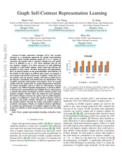Graph Self-Contrast Representation Learning